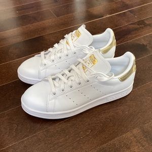 STAN SMITH adidas sneakers white/gold like new